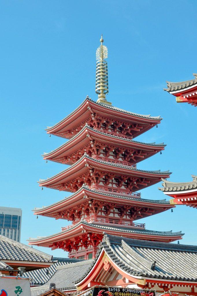 pagoda, senso-ji, temple