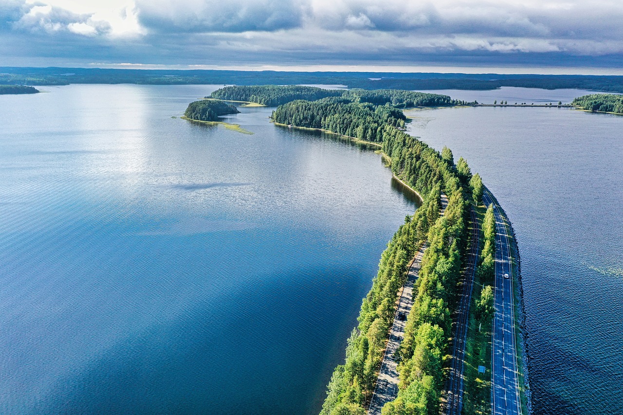 Photo by reijotelaranta lake, ridge, punkaharju